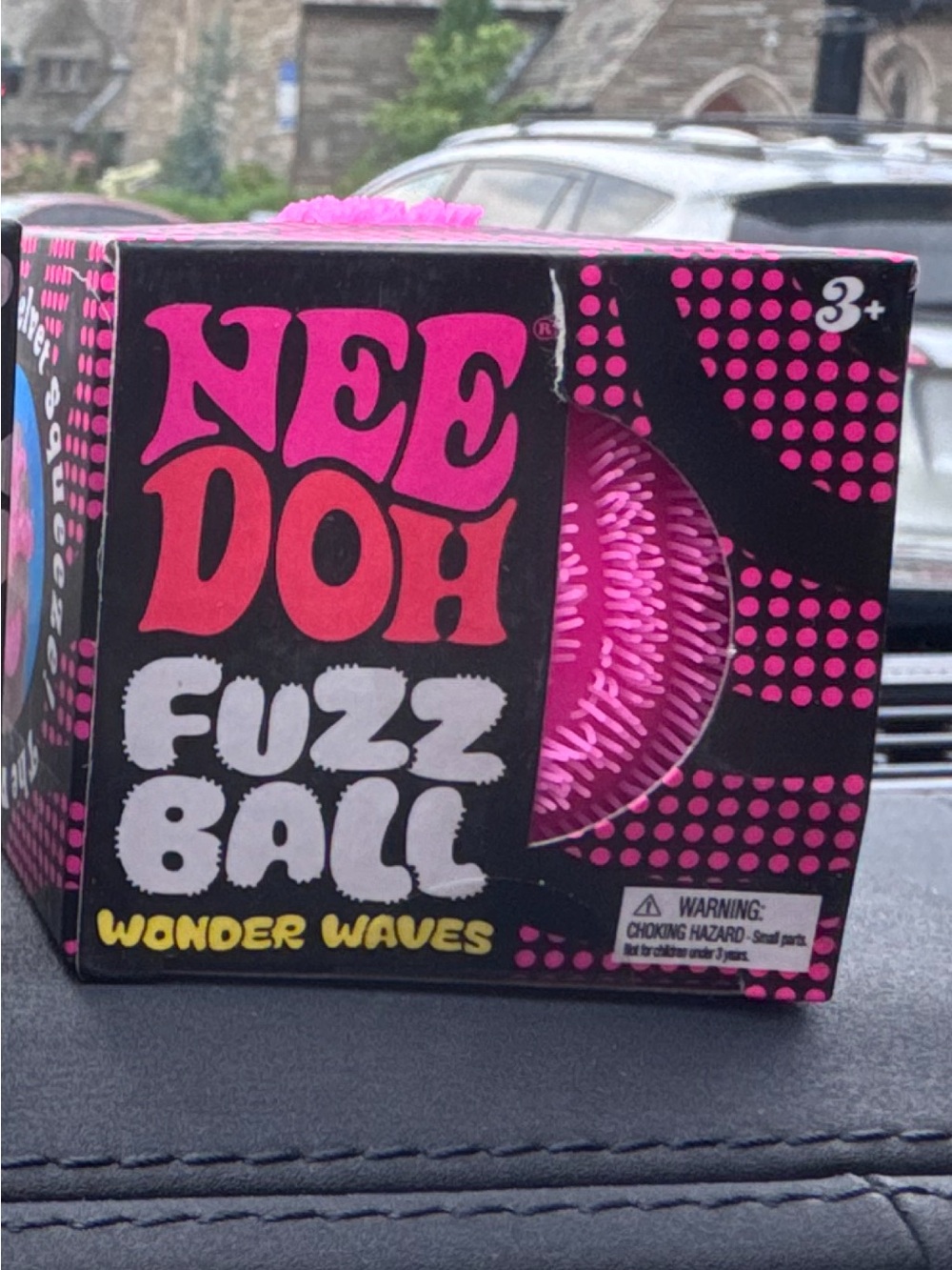 NEE DOH Fuzz Ball - Pink